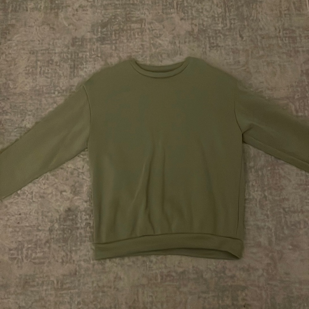 Sage Green Crew Neck